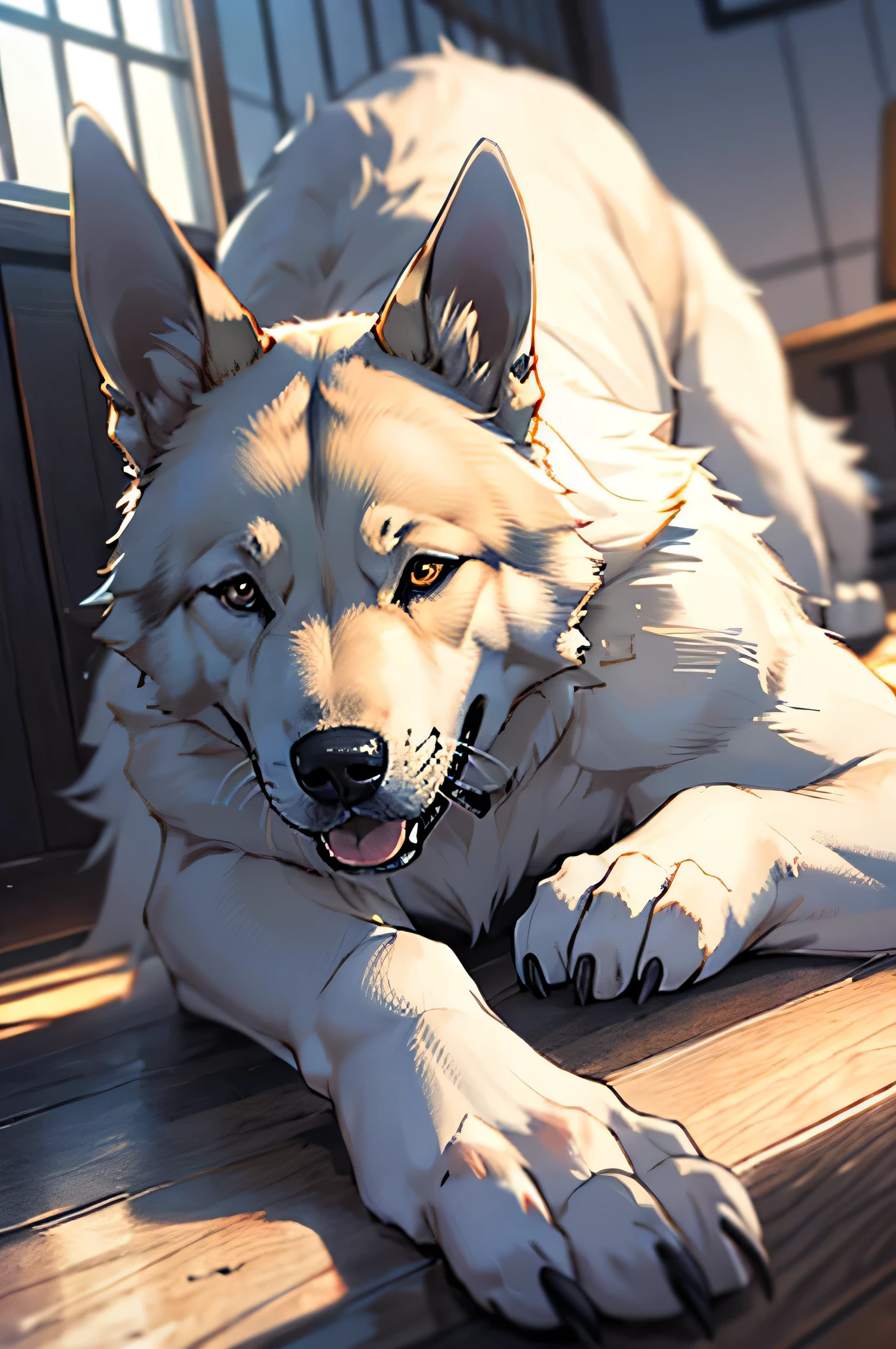 white german shepherd
