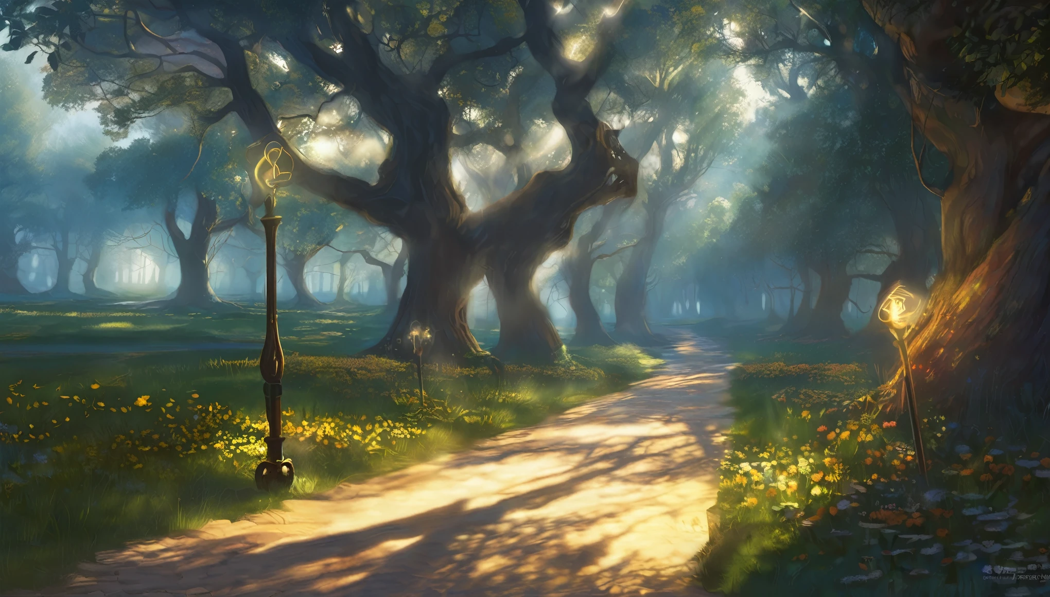 Make a 'key' for light to dissolve the shadows that obscure our paths