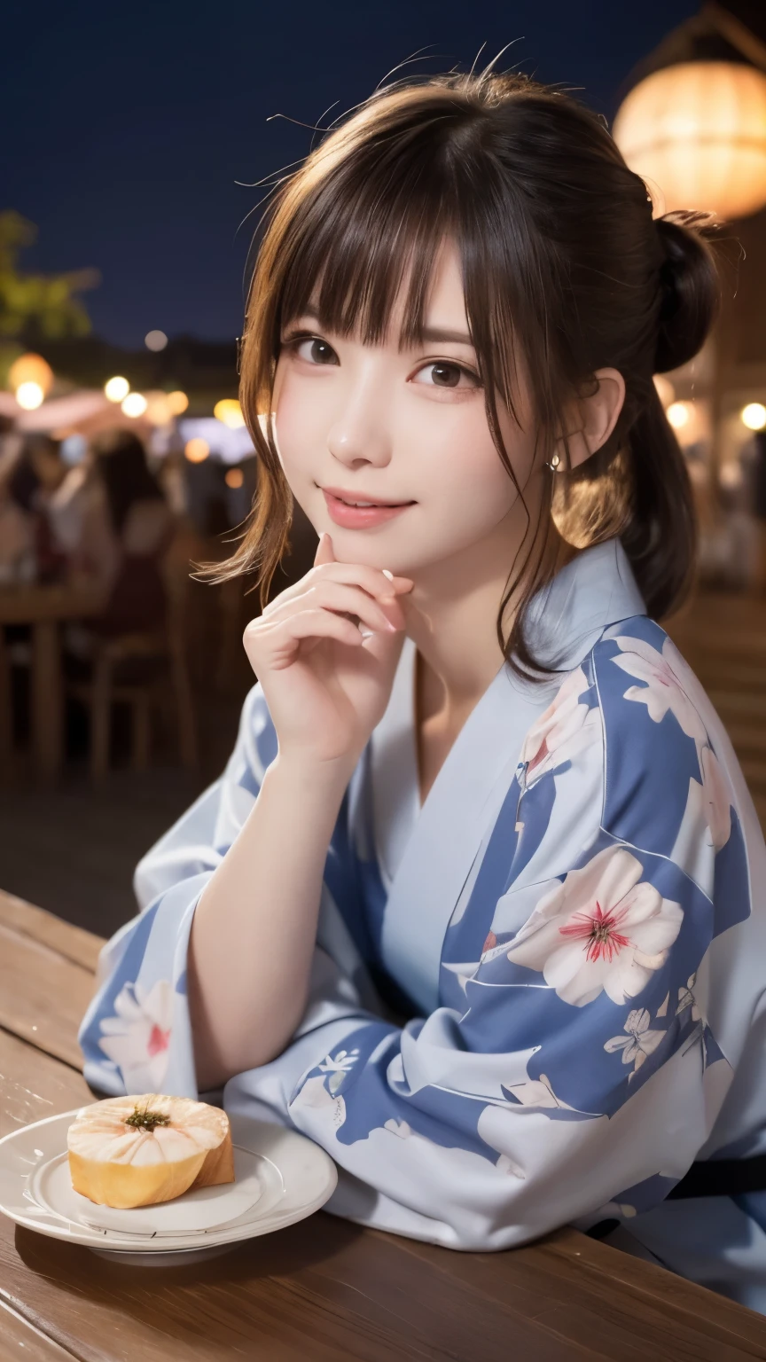top-quality,fullbody shot,,super high resolution,(Realistic:1.4),Raw photography, Jersey,

generally,Girl in Yukata,Blowing in the wind,Summer festival,night,Opening a store,Spirit Stream,Large fireworks,Ponytail Break 8K, (RAW Photos: 1.2), (realism: 1.4), (Tabletop: 1.3), (Exquisite detail: 1.2), Delicate and beautiful details, (Eye details), (Facial details), (highest quality) :1.4), (Super Resolution: 1.2), Cinematic light, (Highly detailed illustration), (eyelash, highest quality, Super Resolution, Depth of written boundary, Wide Light, Natural Shadows,random cute pose, shy smile 