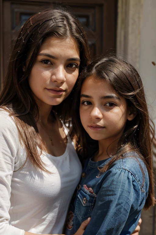 fazer uma imagem com mae e filha
