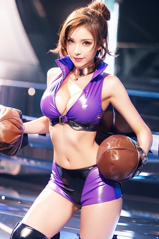 {{popped collar}},latex, bikini,sleeveless, cleavage, knee boots