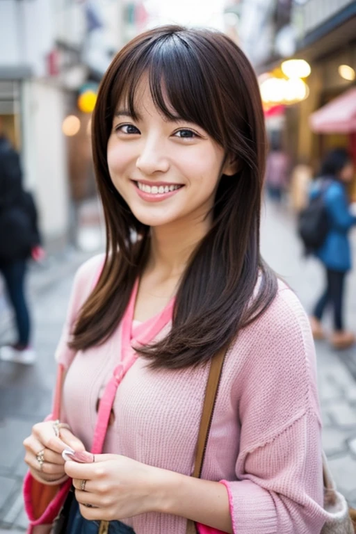 smile、Cute woman、Japan、