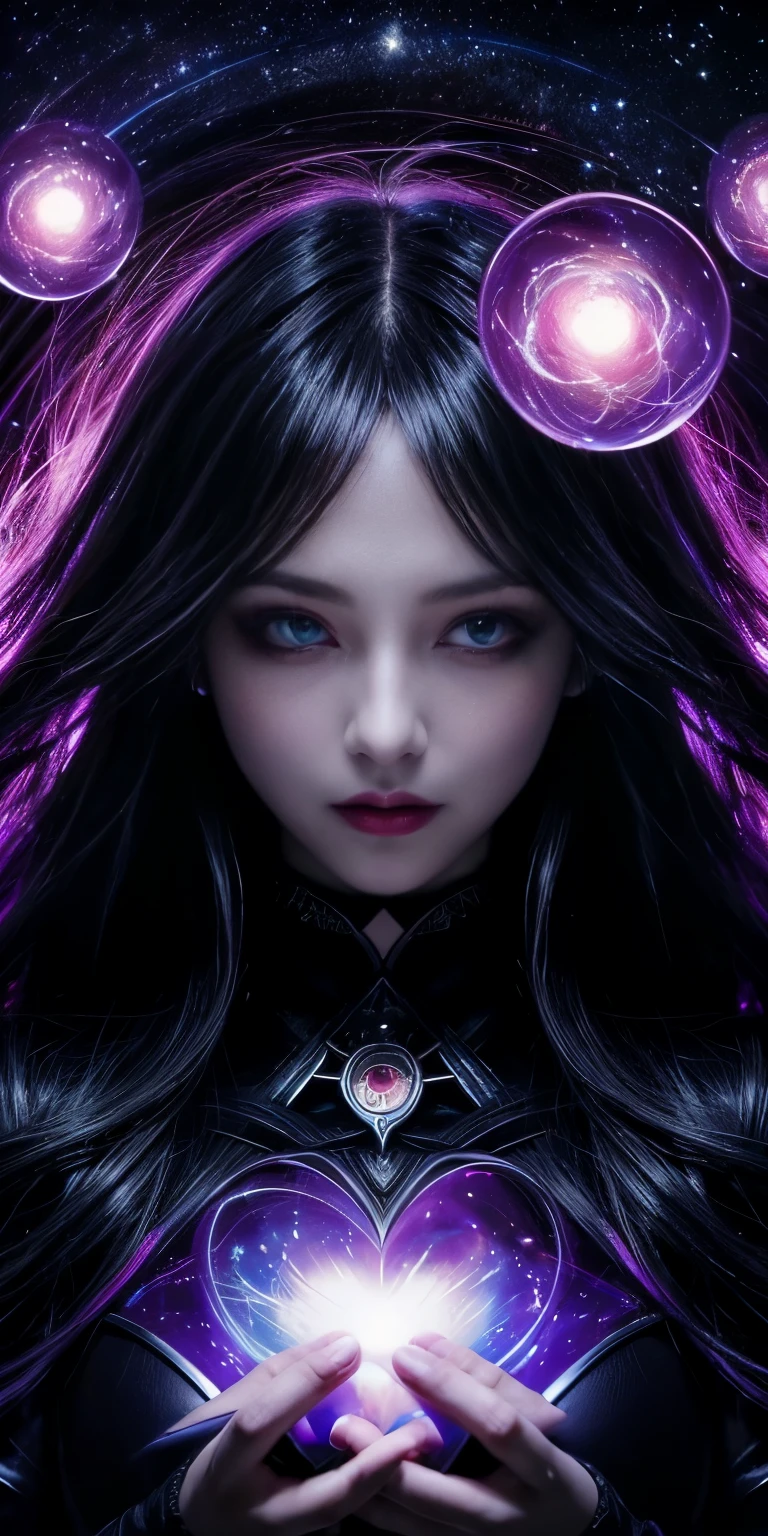 (highest quality,High resolution:1.2),(dark,Threatening:1.1),(Bad luckな:1.1), In the vortex of space,
Heart of a Goth Maiden, Very dark shade.
Her Eyes, Like dazzling fur in a starless haze,
A symphony of despair in their eyes.
Her Mogul Snaps, Mysterious Cemetery,
Think about it, The source of her sadness.
Black hair swaying in the moonlight,
She weaves despair into her dreams.
oh, Her Soul, Shadow'Embrace,
Take me to space.
At each step of the Kelhudelgoring, She summons darkness,
Dance of the Void, Whippler Big Spark.
Her touch is the cold caress of the void,
In her vague existence, I am left confused.
For Love, Bumblewisk, Cosmic Power,
Stars shining in the endless night.
Confusion swirls, Let the emptiness cry out,
Our love is a dazzling dream in the universe.
Gothic Witch of the entire star world,
In your void, I find my soul.
Hypermaximalist, Anime Style, Breathtaking oil paintings, Surreal, Ultra-realistic digital illustrations that mimic the style of oil paintings, Blends seamlessly with Alex Grey'Psychedelic fantasy art by H'The Aesthetics of Biomechanics.R. Giger. Great composition, masterpiece, highest quality, (devil,Satan,Lucifer:1.1),(devilish:1.1),(Bad luck,Bad luckな:1.1),(Powerful figure:1.1、Big Breasts、Glasses) 、 ((((Huge glasses, Nerd Glasses, thick glasses, Round Glasses)))),(((Big Breasts)))、(Red eyes glow:1.6)、(Red glowing eyes,Sharp teeth:1.1),(Black wings,thick,shabby:1.1),(hellish landscape:1.1),(fire,sulfur:1.1),(Threatening atmosphere:1.1),(dark shadows,Threatening presence:1.1),(Bad luck clouds,Stormy Skies:1.1),(dark,Spooky atmosphere:1.1),(Bad luck aura,Evil energy:1.1),(dark aura,cigarette:1.1),(Extreme heat,Burning Flames:1.1),(Surreal,Nightmare Visions:1.1),(Predicting the end:1.1),(Twisted corners,Fiery crown:1.1),(Bad luck whispers,devilish laughter:1.1),(Cry of pain,echoing screams:1.1),(Bad luck symbols,Ancient runes:1.1),(Mysterious Relic,dark artifacts:1.1),(Infernal Ritual,Ritual sacrifice:1.1),(devilish minio