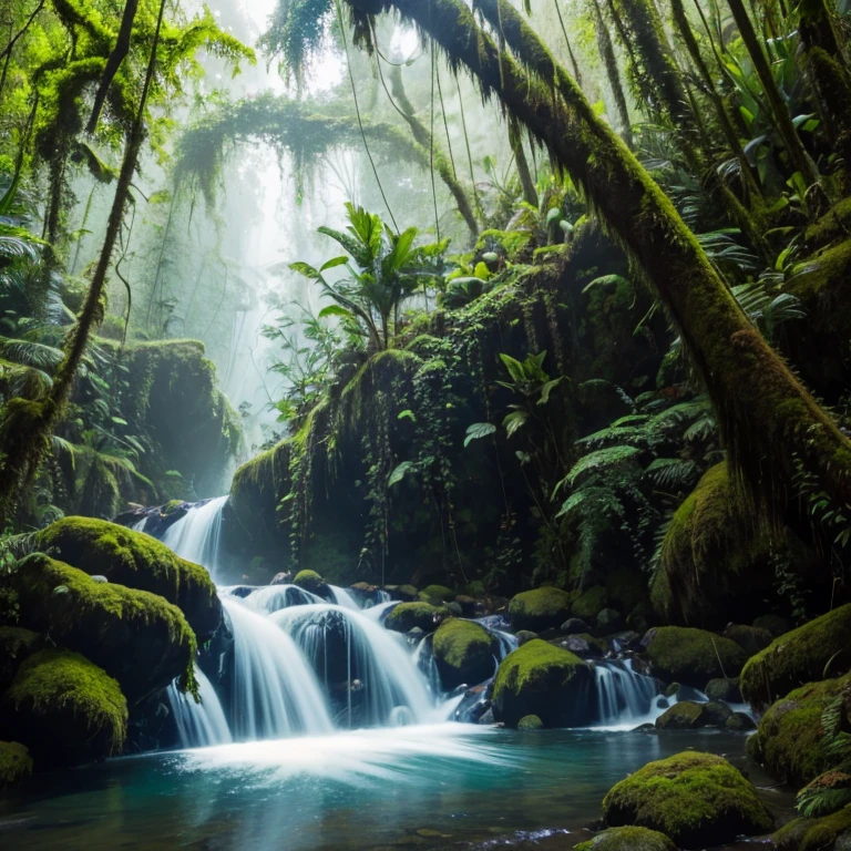 pristine rainforest