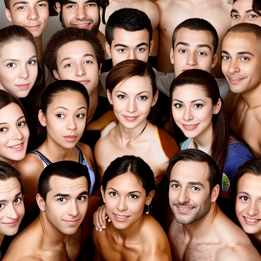 Group of naked s showering in gym class, full body, full nudity, sexual touching and poses, sexual actions.
natural lighting, detailed pores, facial features, depth of field, subdued tones, realistic shadows, soft skin tones incorporating precise details, often against a muted background, emphasize conveying authentic emotion through balanced contrast and seamless blending, accompanied by micro details, delicate lighting, and detailed eyes. The integration of subtle translucency, authentic textures, subtle gradients, emotional depth, nuanced tones, harmonious palette, true-to-life look, human essence, realistic