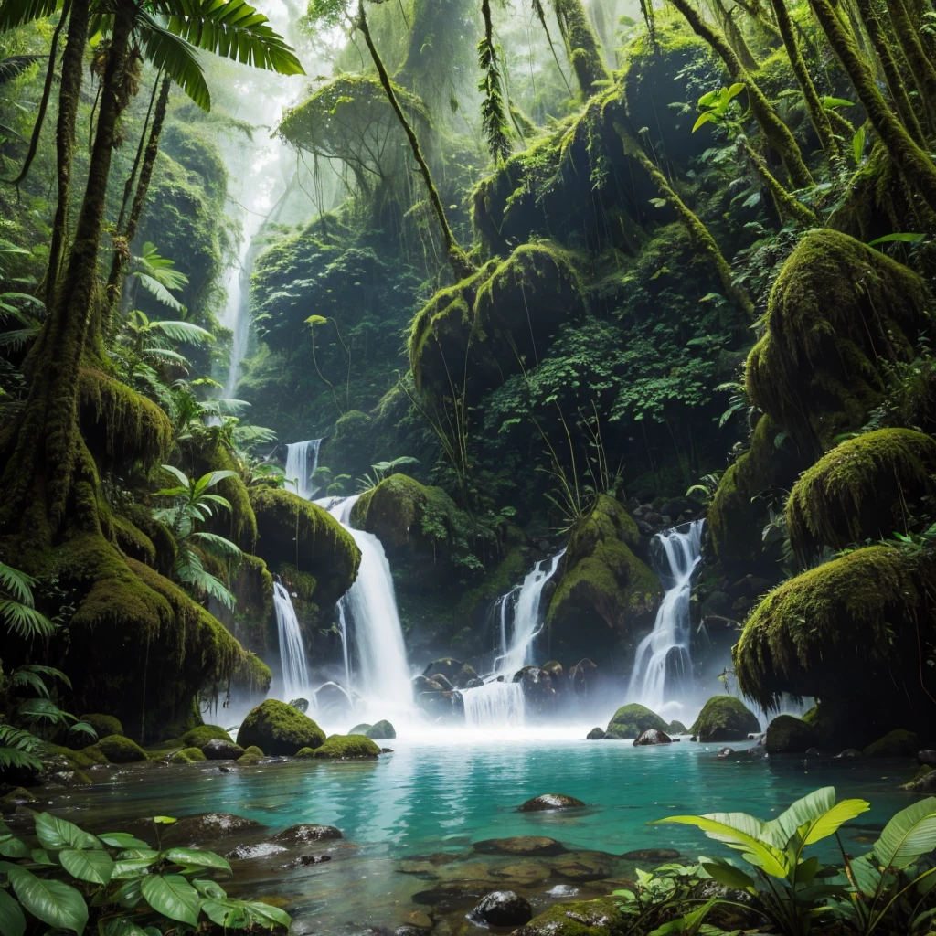 pristine rainforest