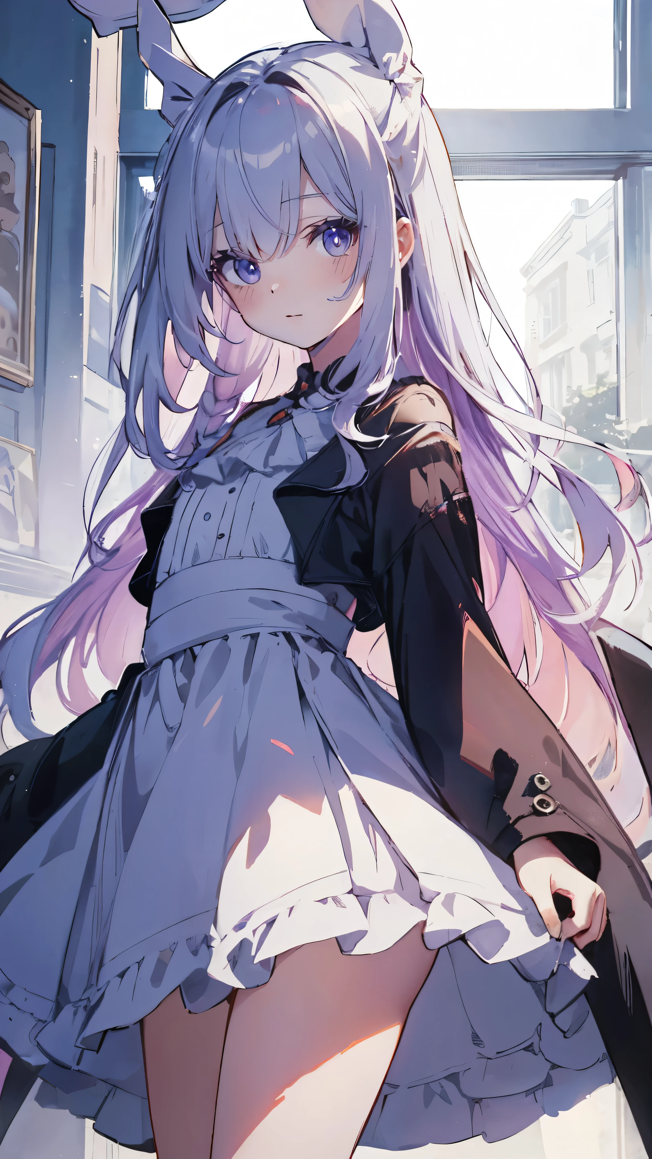 Masterpiece、Highest quality、highest quality、 ((((Petite))))、Shiny hair quality、Small face、Super detailed, beautiful, wide eyes、Ultra-detailed, clear and beautiful faces、(cute illustration:1.2), High-resolution, ultra-detailed, best quality, embarrassed、Thighs