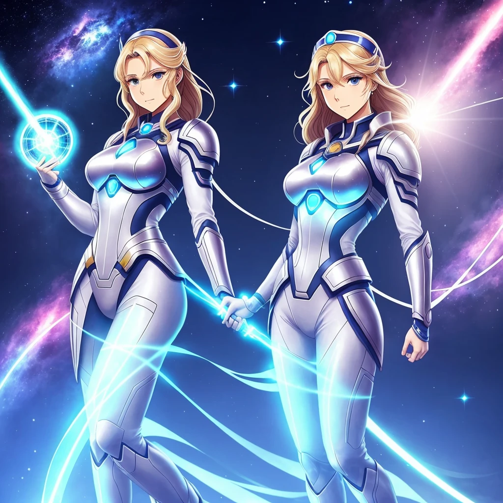 in a distant galaxy, A state-of-the-art hospital awaits. Imagine a medical room with a gleaming holographic display, The surrounding walls mimic the ever-changing patterns of distant nebulae. here, Amazing nurse standing there, Her elegant Metroid-style costume exudes healing energy. Her eyes sparkle like twin stars, Her touch brings comfort to the sick. This ward is a paradise where advanced technology and mysterious miracles interweave.Shining Shield, A legend in this future world. Drawing inspiration from a fusion of mythology and modern science fiction, Loras embodies the ideas of healing and protection. Think of Loras as a tall humanoid, Wearing pure white and gold armor, Reminiscent of the sacred warriors in Greek mythology. Her presence earns respect and reassurance, She is known as the guardian of the hospital., Ensure the safety and health of all patients. (Japanese cartoons) - car