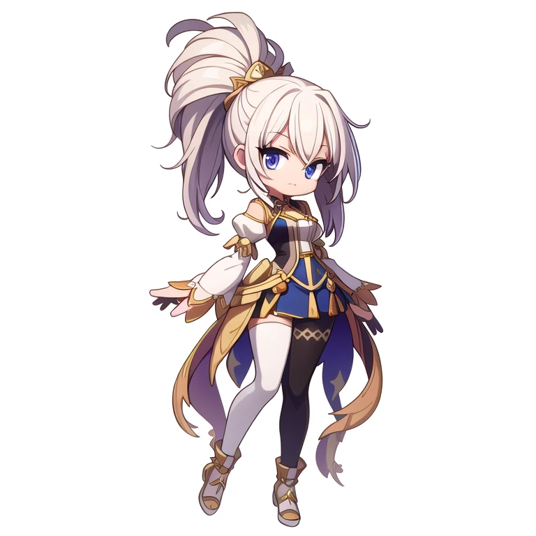 (((Best Quality))) , ((full body)), An adult female, reference sheet, solo, (white background), high fantasy outfits,