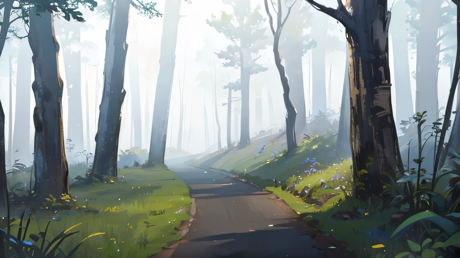 In the illustration, we see a winding road stretching beyond the horizon, shrouded in a soft fog that suggests mystery and uncertainty. Ao longo da estrada, there are several signs indicating, some of them facing down or covered by vegetation, symbolizing the feeling of disorientation and confusion that often accompanies moments of uncertainty in life. No entanto, amidst the fog, there's a beam of golden light breaking through the clouds, representing hope and the possibility of finding clarity and direction even in the most difficult times. Ao fundo, The sky is painted in soft shades of blue and orange, sugerindo o amanhecer de um novo dia e a promessa de um futuro repleto de oportunidades.