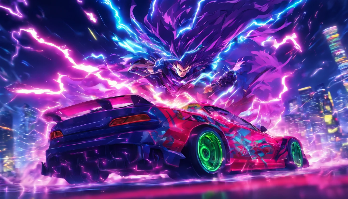 Every heart's on a lightning streak
Oh yeah (
Every wheel spins in overdrive
)
Neon Blitz racing through the night
Oh, the thrill runs through every wire (