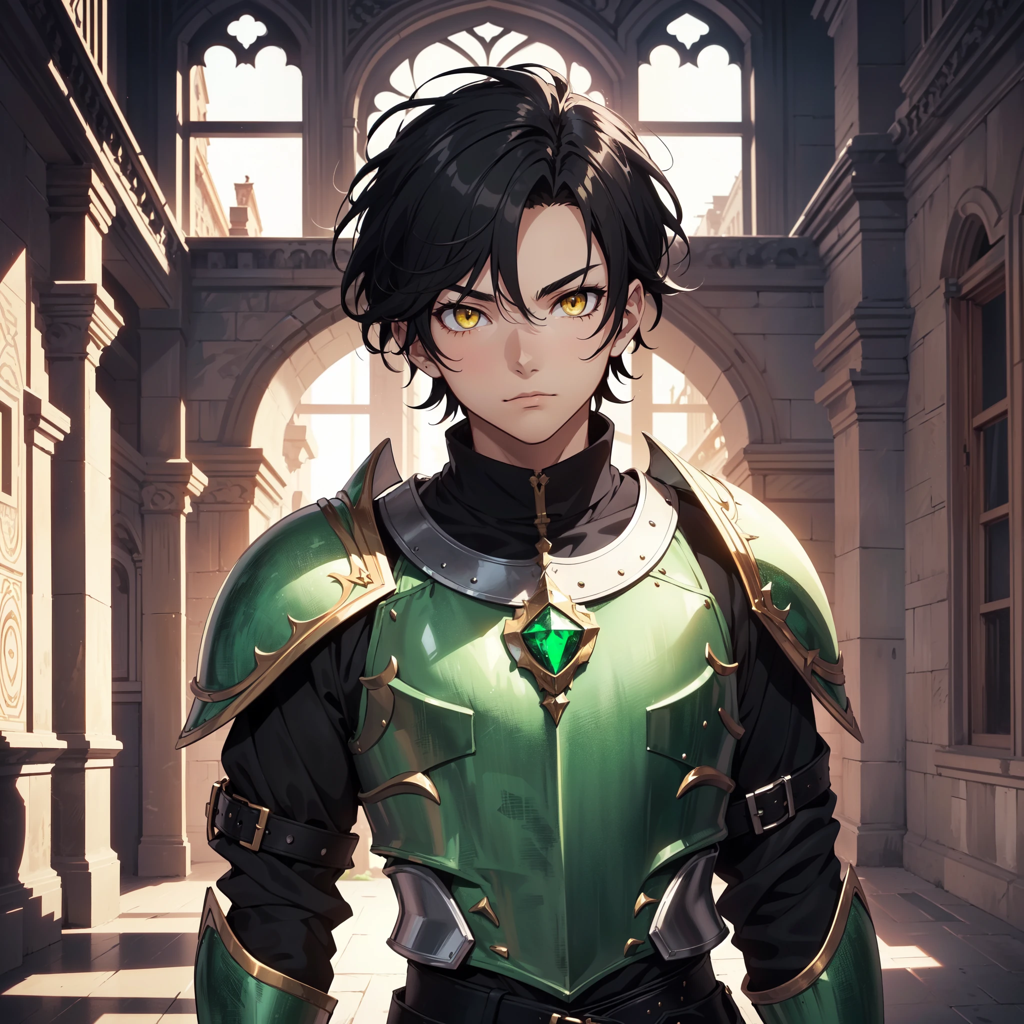 128K Ultra High Definition,
128K Ultra High Quality,
128K Ultra High Resolution,
Best Definition,
Best Quality,
Best Resolution,
Perfectly Detailed,
Perfectly Designed,
Extremely Detailed,
Extremely Designed,
Hyper Detailed,
Hyper Definition,
Hyper Quality,
Hyper Resolution,
Masterpiece,
(((Anime))),
Body Shot,
(((Boy))),
Handsome,
Muscular Body,
(((Black Short Hair))),
(((Yellow Eyes))),
(((Hyper Detailed & Perfectly Designed With Ultra High Quality Green Emerald Warlord Armor))),
(((Inside Of Medieval Royal Palace Background Scenery))),