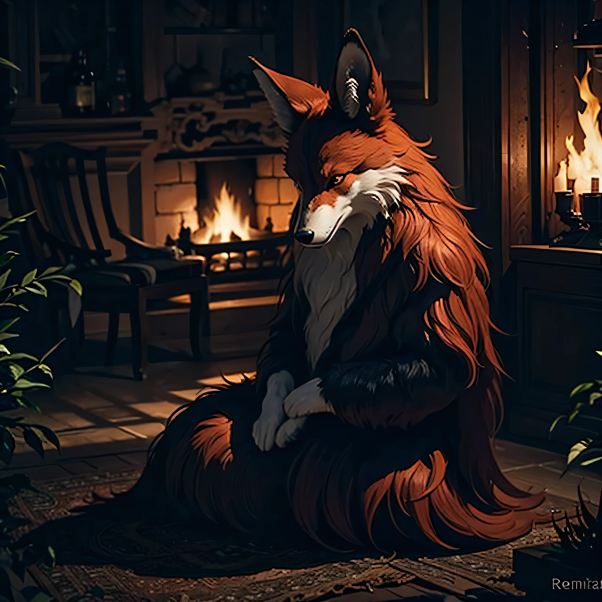 Renard de feu