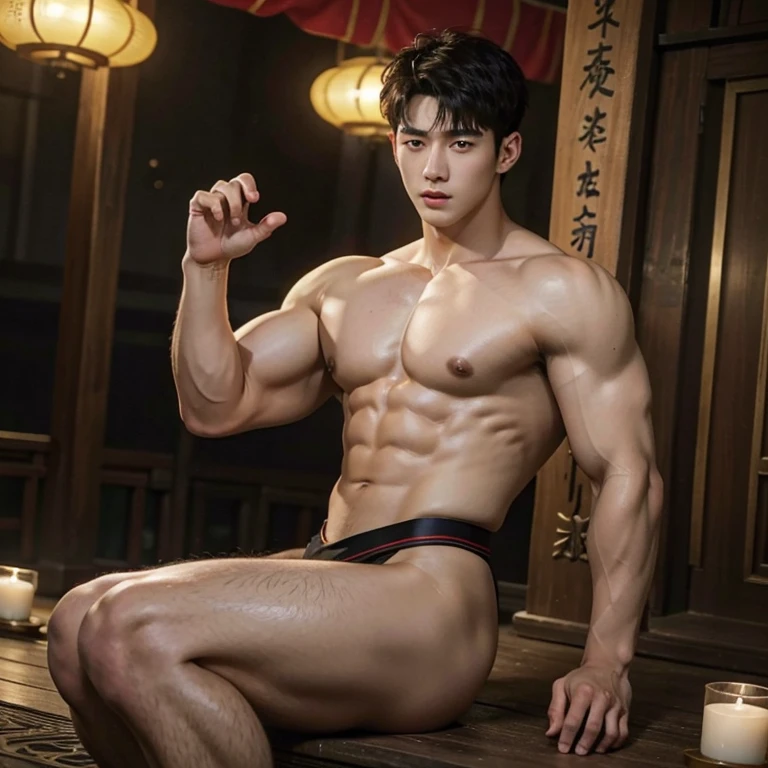Chinese Men God, Mythology, Chinese odyssy, Handsome,, Topless, strong Muscles Athlete body, top up Frame, Sexy, Professional Lighting, , Chinese Heaven Background, Bulge Underneathe Underwear, naked Warrior , God of handsome, naked Male, , Seduce, Sex Appeals, Alafard man naked ,, muscular body, handsome, manly, inspirite by Zhang Han, Cai Xukun, Kim Do-young, Inspired by Bian Shoumin, Inspired by Xiao Yuncong, yihao ren, yanjun cheng, jinyiwei, inspired by Huang Gongwang, xintong chen, sexy body belt, wearing japanese string brief , super long big dick masturbate, correct dick in good shape ,nice butts, bare butts, Tattoo chest, tattoo hands, tattoo arms, tattoo belly, clear studio light, night ancient chinese Buddhism temple background, detailed background, fantasy Chinese themed, the best resolution, 8k, Ultra fullHD, look at the viewer, catching eyes,