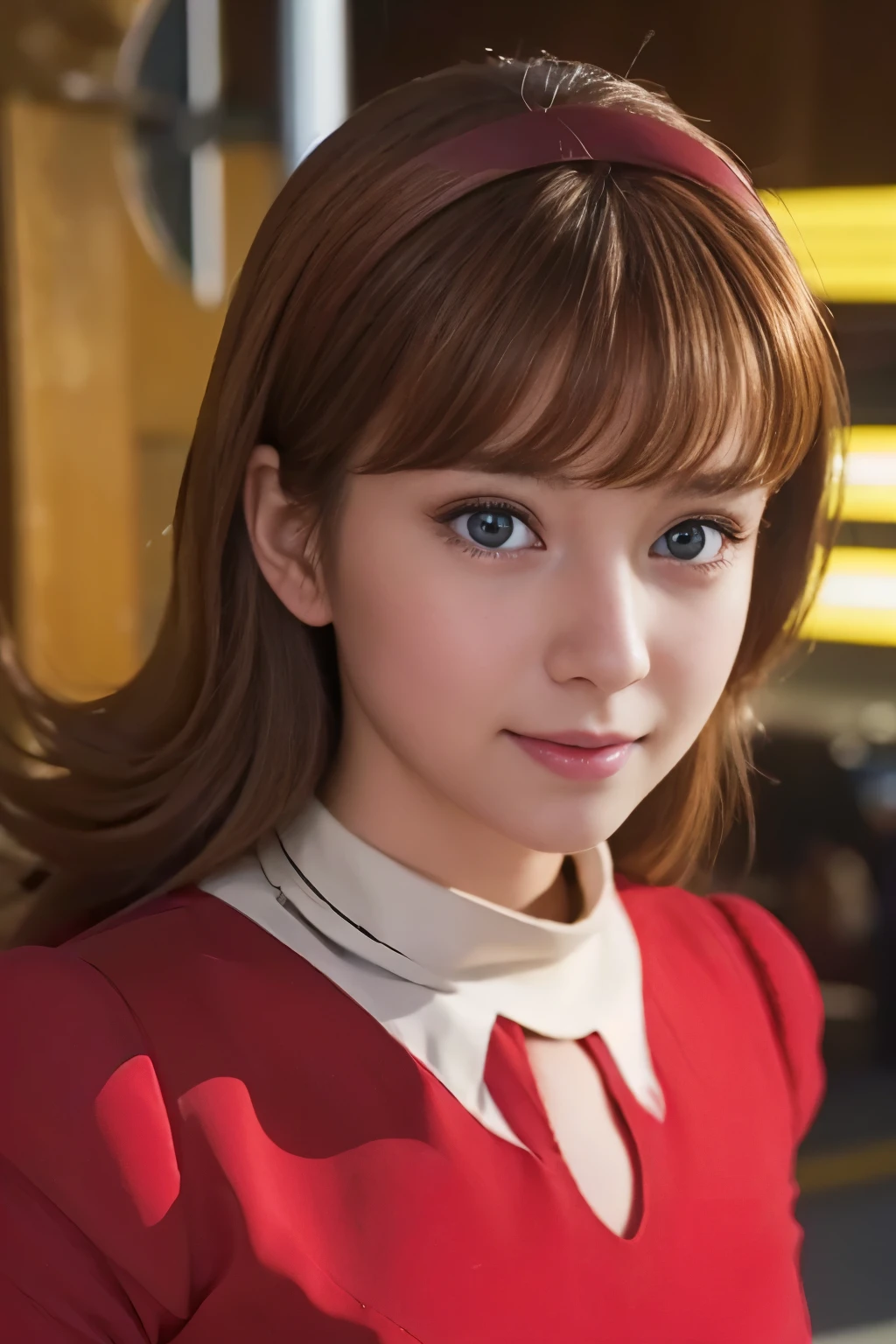 masterpiece、1 beautiful girl、Beautiful Eyes、smile,Puffy eyes、highest quality, 超High resolution, (reality: 1.4), Cinema Lighting、so beautiful、Beautiful Skin、Body facing forward、Upper Body,(超reality的な)、(High resolution)、(8k)、(Very detailed)、(美しくBeautiful Eyes)、(Very detailed)、 (wall-)、Detailed face、Bright lighting、Professional Lighting、Looking at the audience、Look straight ahead、Diagonal bangs、Perfect cosplay,masterpiece, highest quality, Outdoor,1 girl,
Cyborg 003,