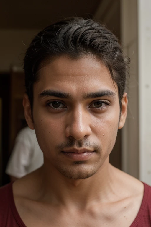 ((best quality)), ((masterpiece)), (detailed), perfect face mens face it's not and Indian ...make me Indian guy with trimmed Ai