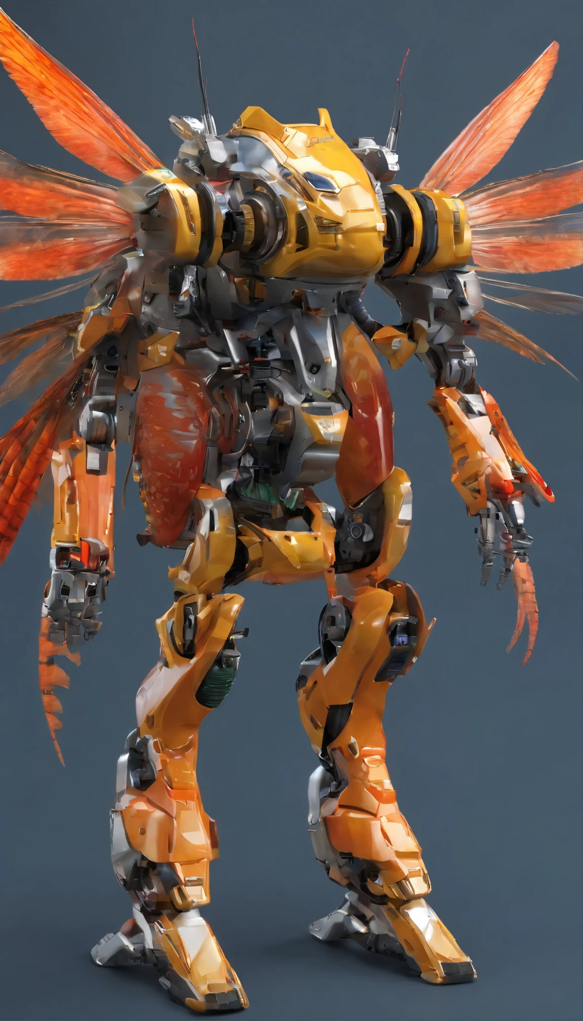 (A cybermecha lionfish with a sense of transparency:1.5), (Cyber Mecha Lionfish:1.5), (extremely detailed CG unity 16k wallpaper:1.1), (Denoising strength: 1.45), (tmasterpiece:1.37), (Full body posing:1.4:), whole-length, Dynamic angle, starry sky, lifelike texture, side lighting, sparkle, glowing light, ray tracing, ((masterpiece)), (masterpiece), best quality, UHD