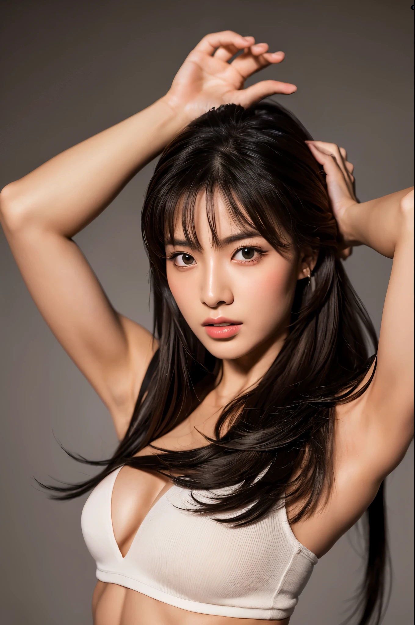 8k,非常にbig胸を持つエジプトの女性戦士,so beautiful(Like the real thing),黒い非常にbig胸部装甲,超リアルなBrown Skin,Luxury black pants,big, Long black spear,Red and white tattoos all over the body(large body),sexy,Muscular and slim body,Toned Abs,black shoulder pad,Black waist armor,Black leg armor,masterpiece,Photorealistic RAW photos of the highest quality。Bright colors,Rich colors, Backlight, Cinema Lighting, Film Grain, to be born, 50mm lens, Nikon D850,Realistic Skin,Fantasy art,Character Art,Ultra-high resolution,Surreal,A wonderful work of art、((Kyoto Panel Style))、Wind effects:1.9、Cloud Effect:1.2、Full Rendering、Unreal Engine、Beautiful armor patterns and decorations,Surreal,Armor details,Professional quality high resolution、Perfect contrast、Perfect lighting、Perfect composition、Perfect Skin、Perfect Fingers、Perfect breasts、Perfect Hair、Perfect Face、Realistic facial features,super highest quality,Slim figure,Perfect body line,Perfect hand shape,Anatomical body balance,Highly detailed face,Highly detailed eyes,Beautiful Lips,Excellent light particles,Cinema Lighting,Makeup,Ultra-high resolution,超Realistic Skin,sexyな女性のクローズアップ,Dynamic pose,Hard and strong abs,Brown Skin,Egyptian Goddess,Sunburned skin,エジプトのMakeup,