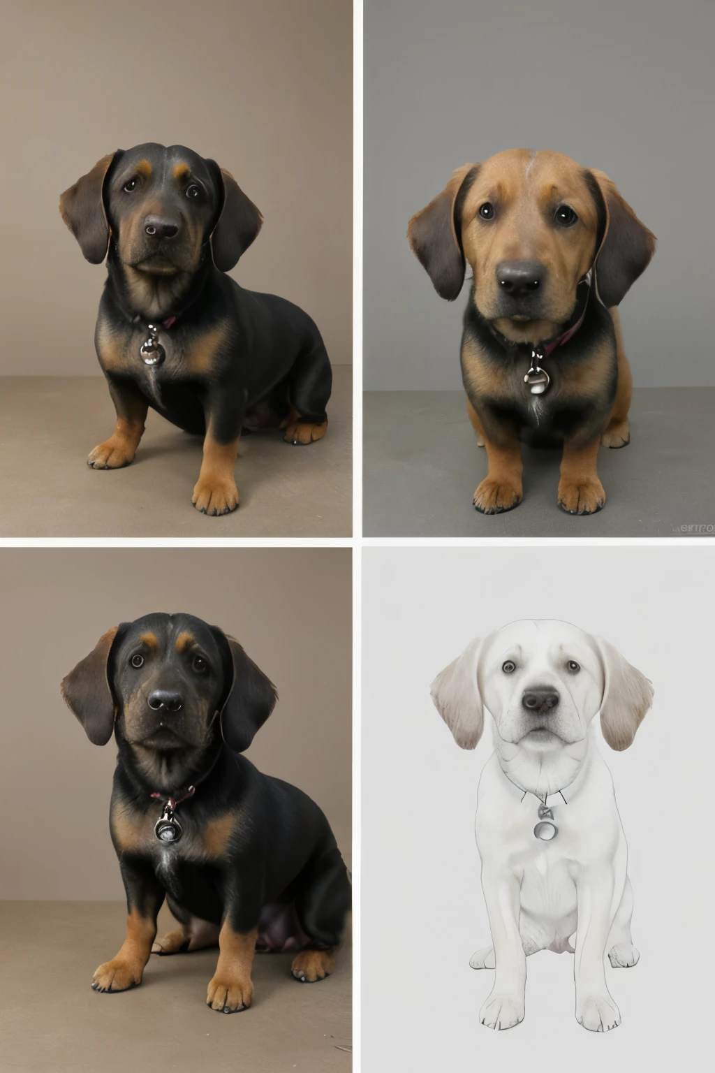 dog in the form of a mechanism