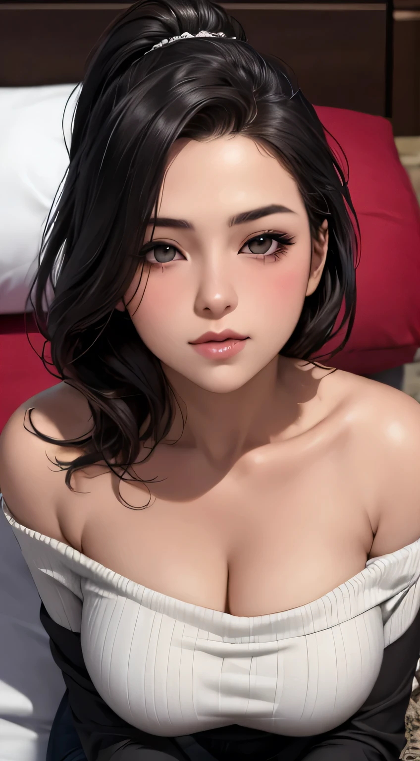 (realistic, photo-realistic:1.37),(8k, RAW photo, best quality, masterpiece:1.2), cute, ultra-detailed,heart-shaped pupils,physically-based rendering, ultra high res, kodakvision color, shot on Arricam LT Camera, bokeh, sharp focus, looking at viewer,photorealistic,realistic, solo, photorealistic, best quality, extremely detailed face,extremely detailed eyes and face, beautiful detailed eyes,absurdres, incredibly absurdres,haunting smile, natural breasts, soft areolas, Puffy areolas, puffy nipples, detailed areolas, plunk areolas, detailed nipples, light pink areolas, light pink nipples, full body, sexy pose, ecstasy face, smooth body, sexy body, huge stunning goddess shot, masturbating, rubbing her clitoris, rubbing her tits