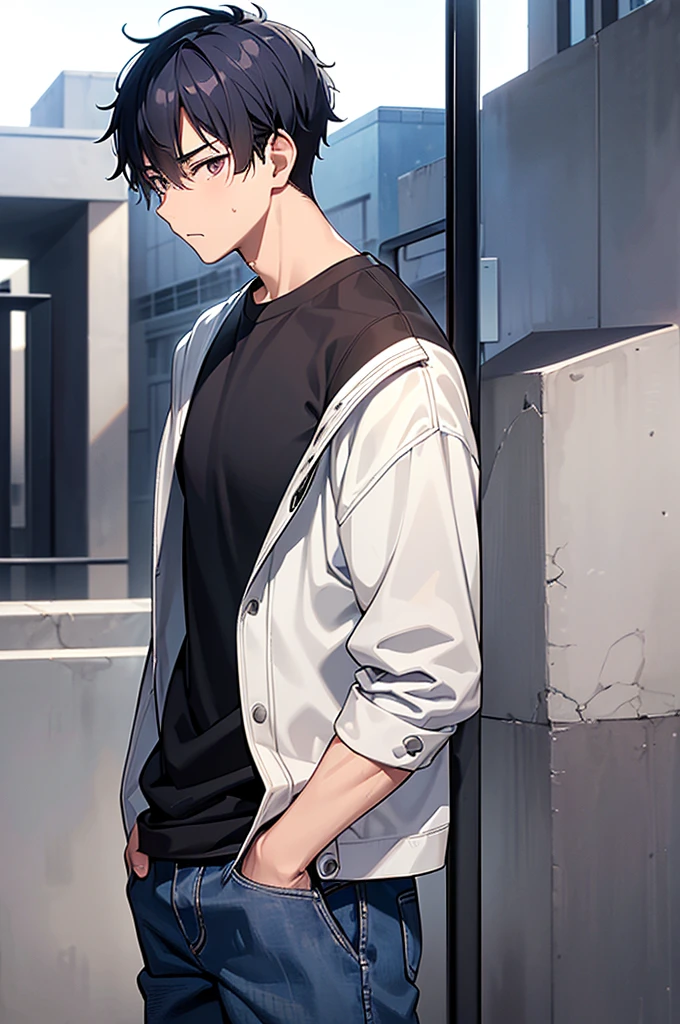 (creation:1.4),(HDR),moe,Strongest configuration、(High resolution)、Athletic male model、(Protagonist Boy,male protagonist,Anime characters)、(Young Man,Detailed man,Cool high school boy:1.4,Cool high school boy:1.4)、((Detailed manface:1.4))、face、refer to、hand、smart、(A charming and bright personality)、(Cool high school boy)、Casual clothes、Slim body、Male victim、My appearance began to change from a man to a girl.、My dick is starting to get smaller、Gender: Bisexual、sexual excitement、Erotic、Self-pregnancy using own sperm、Male body type、三人のMale victim