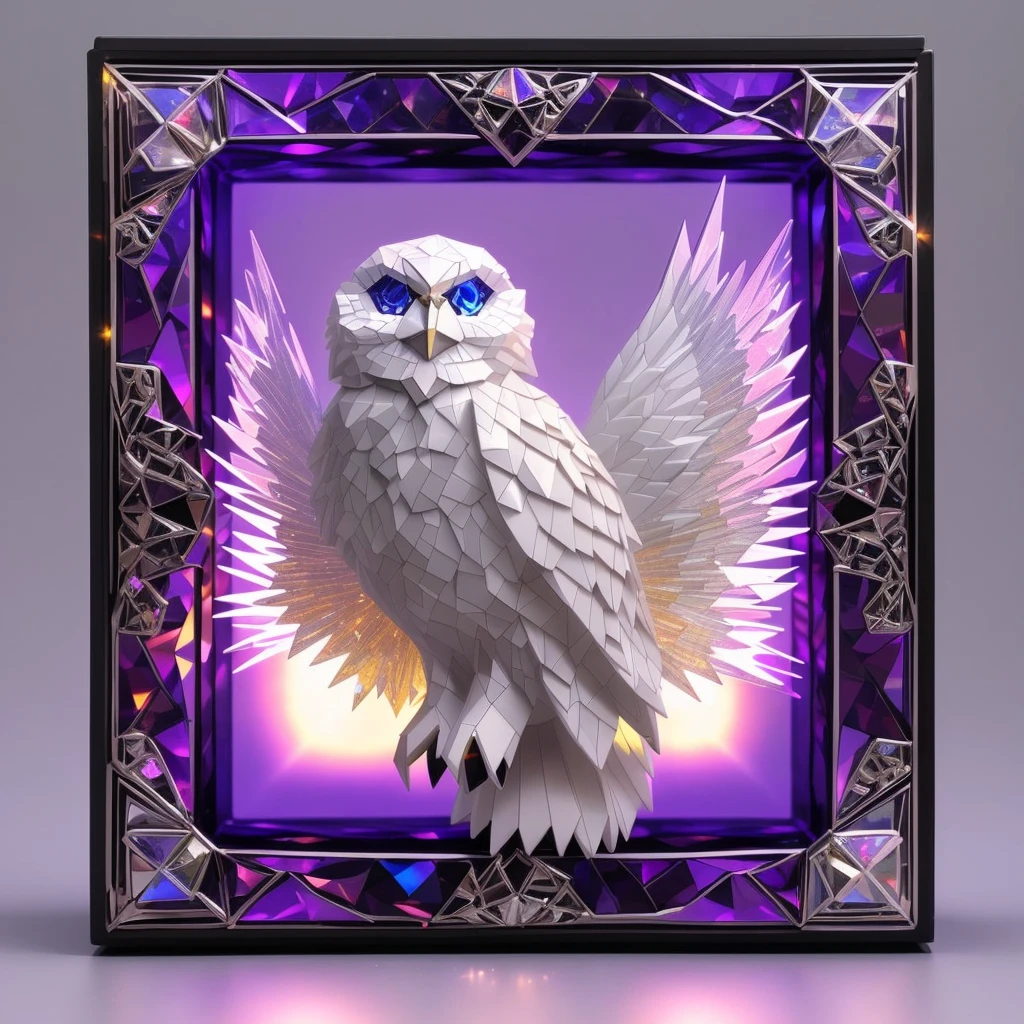 3D Glass box diamond effect deepbeveling accents bevel borders gradient glow within phenomenal creation, falling star, bright starbursteffect, double rainbow, mosaictiles, beveling, edgesextremebeveling