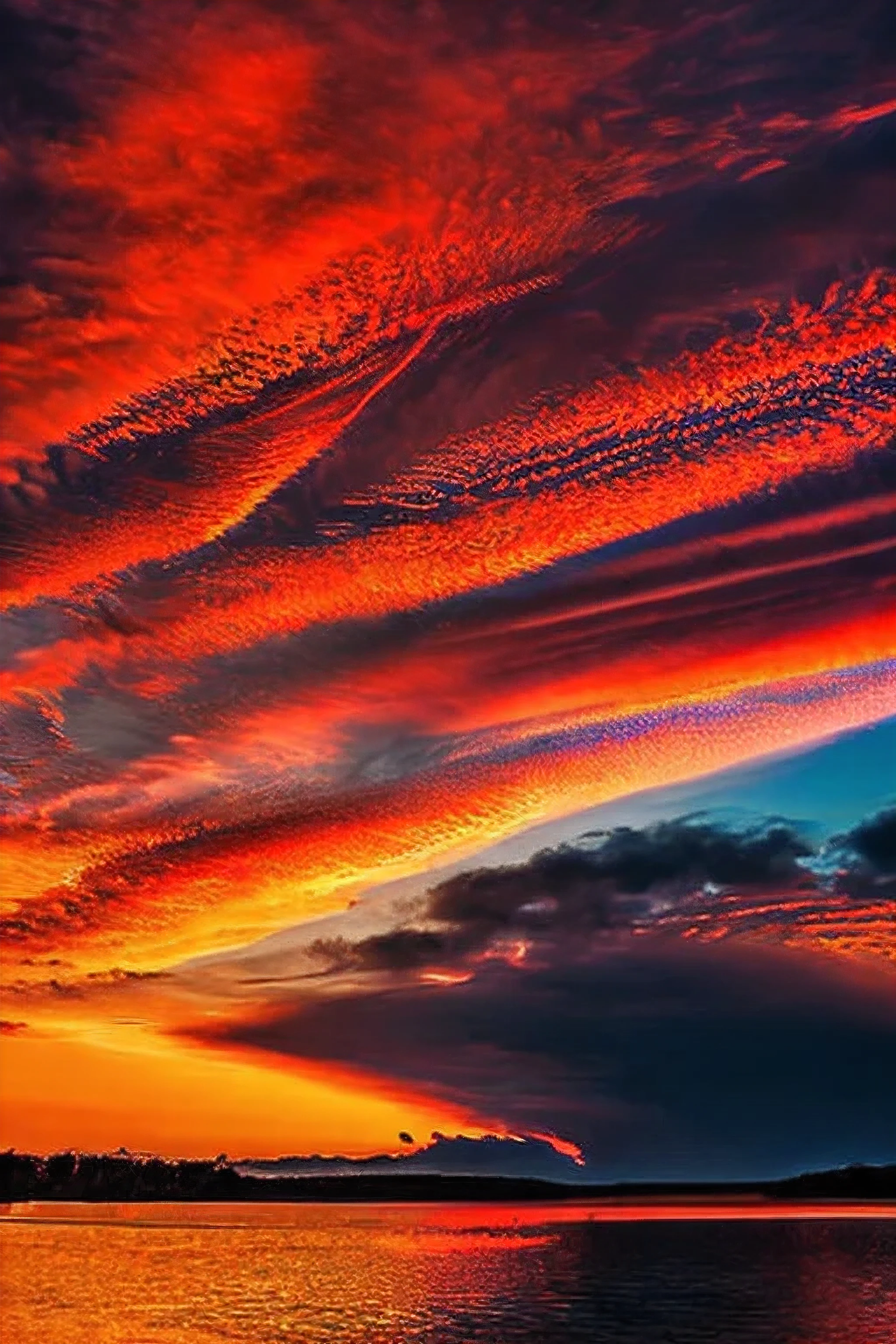 Fire sky