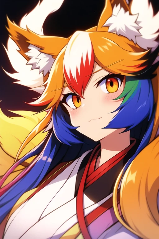 Multicolor kitsune