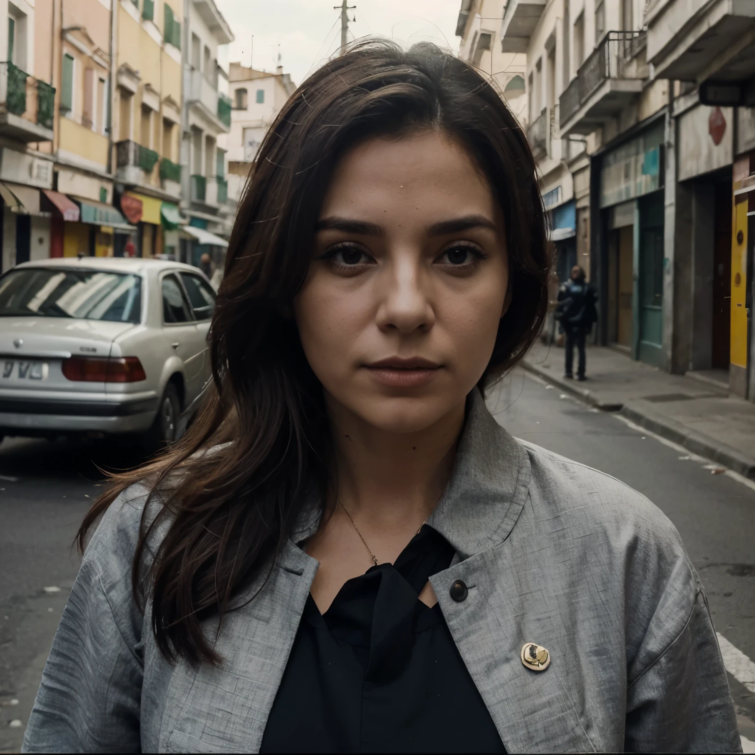 Crea un video que dure 30 segundos, donde narra con voz de hombre la historia de una mujer que fue secuestrada por la mafia italiana y este se enamoro de ella