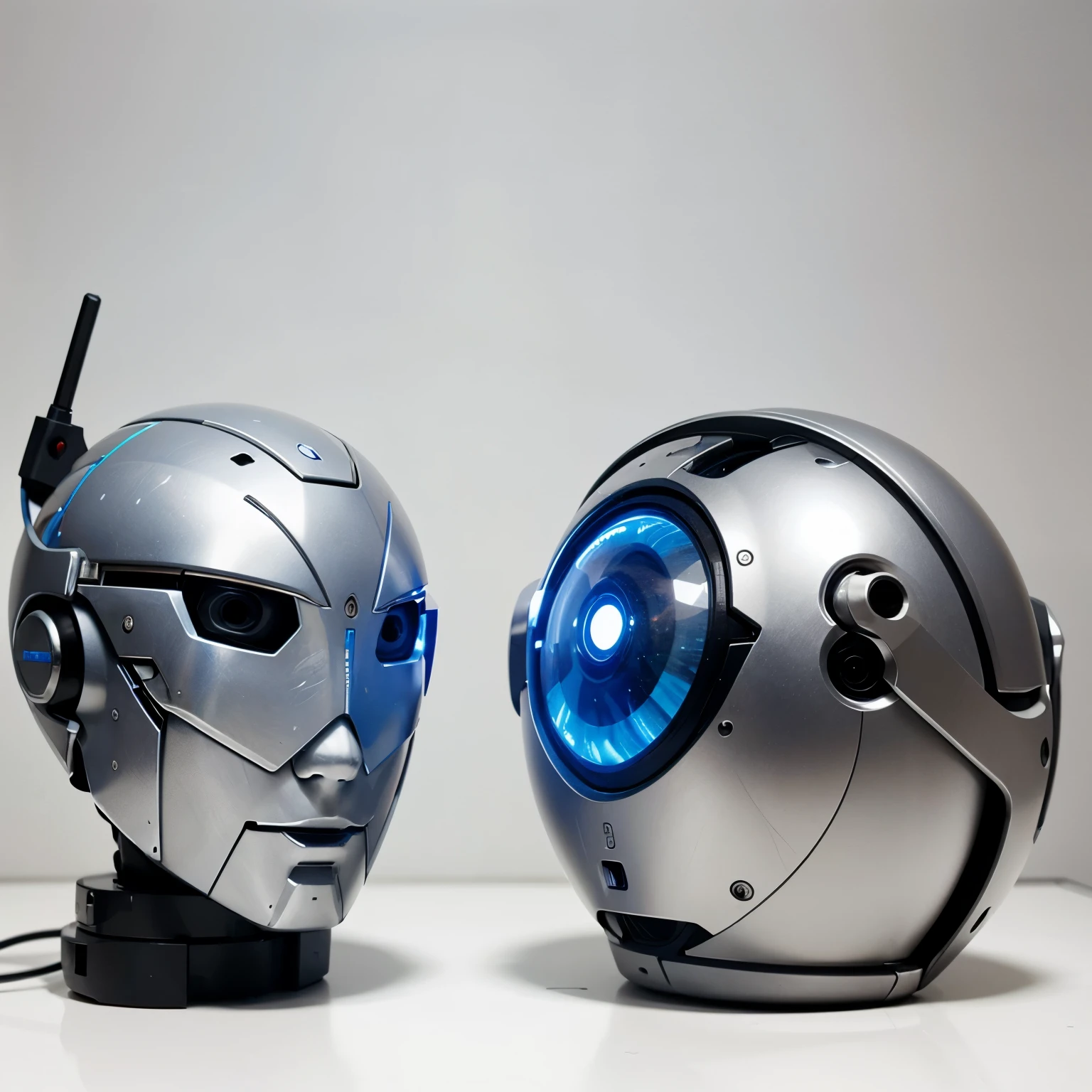 Make two smart robot brains next to each other