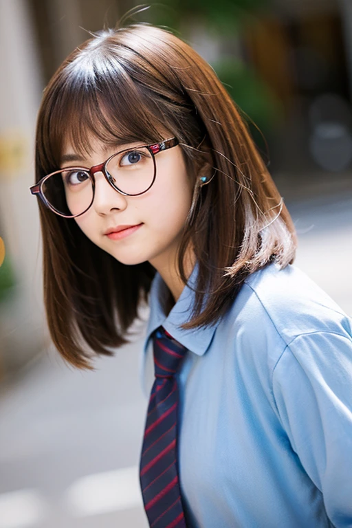 Cute Girls、Glasses Girl