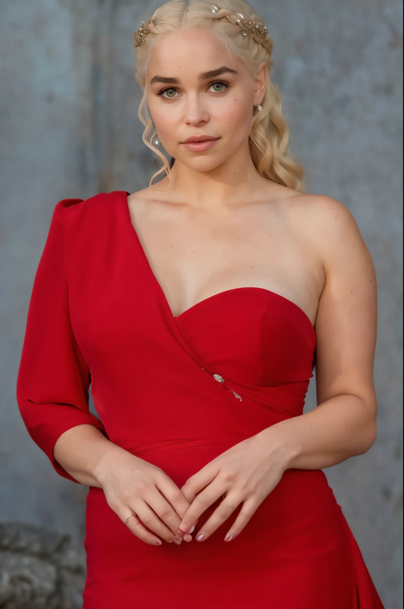 Royal Satin dress, Perfect eyes, flawless Beauty, pierced eyes, Masterpiece, Daenerys Targaryen, Gorgeous woman, queen, beautiful braided hair, thick figure, curvy, Queen Lady, Princess of Dragonstone, black mole on breast, The Unburnt, Queen of Meereen, Queen of the Andals, the Rhoynar and the First Men (claimant), Protector of the Seven Kingdoms (claimant), Khaleesi of the Great Grass Sea, Breaker of Shackles, Mother of Dragons, The One Who Was Promised, Lady of Dragonstone , 45 years Old, she is a Full growned lady now, beautiful mature lady, the queen, milf beauty, mature queen, Best quality, a small, charming Beauty, a captivating woman, fully ripen milf body, lustful queen, alluring appearance, unrivaled beauty, wonderful breasts, large breasts, mediaeval erotic costumes, a Game of Thrones-inspired costume, a close-up of a woman from the middle ages, Daenerys Targaryen, Daenerys, resembles Emilia Clarke, Emilia Clarke, scene from "Game of Throne," deep cleavage, warrior princess, healthy body, perfect thick body, attractive figure, fleshy body, style of "Game of Throne," beautiful lady, beautiful woman, mediaeval clothes, stunning woman, 8K, insane details, dress made of clothes and jewelry, perfect hair, styled hair, high clarity eyes, perfect hands, perfect fingers, perfect eyes