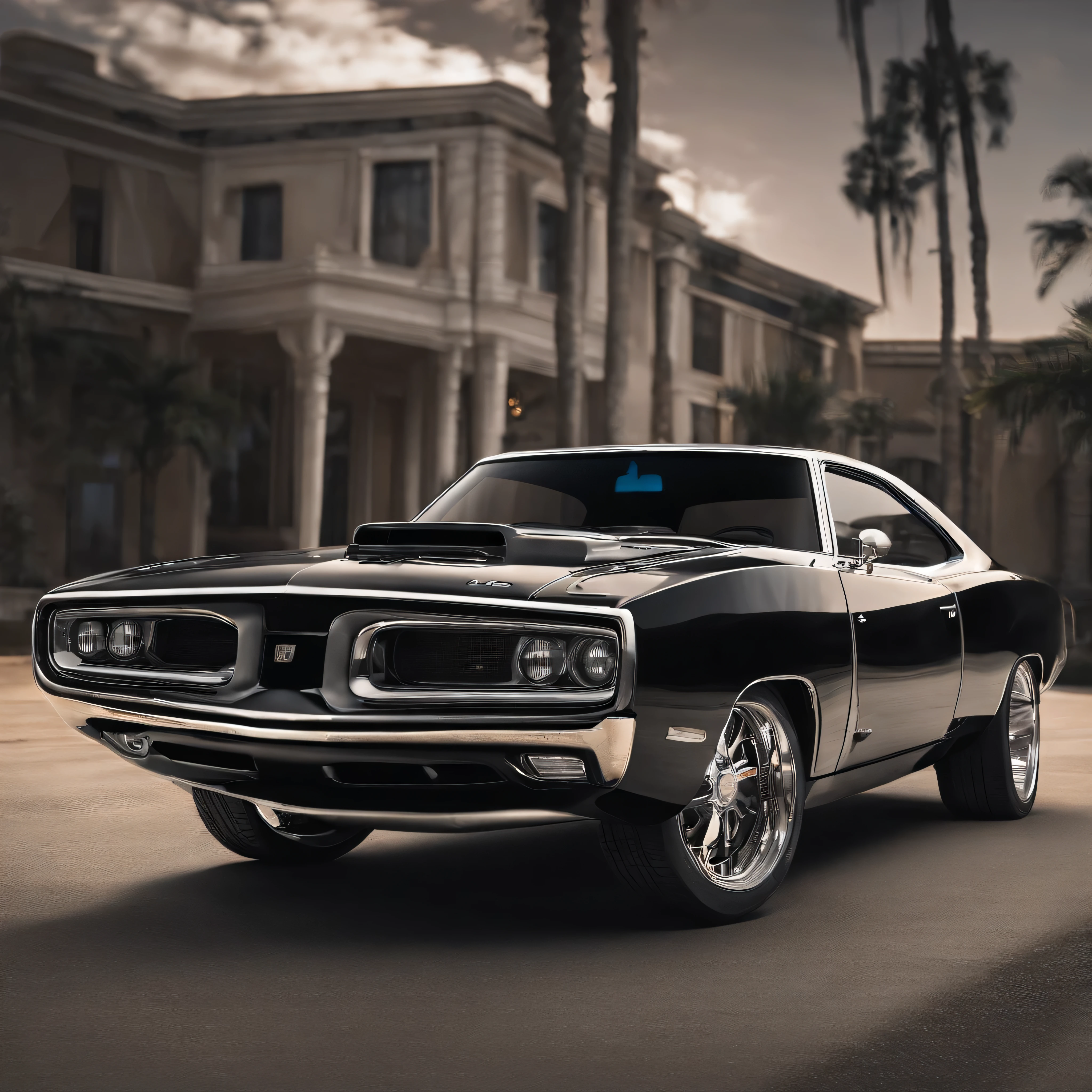 Super exotic Dodge Daytona muscle car lowrider Style Super Bee Edition