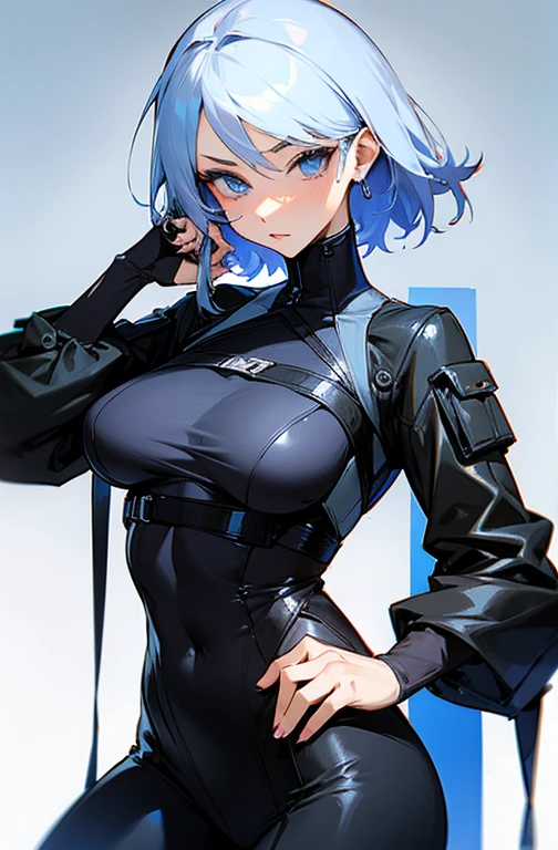 Cool women、sexy、A gaze that invites men、Medium breast、