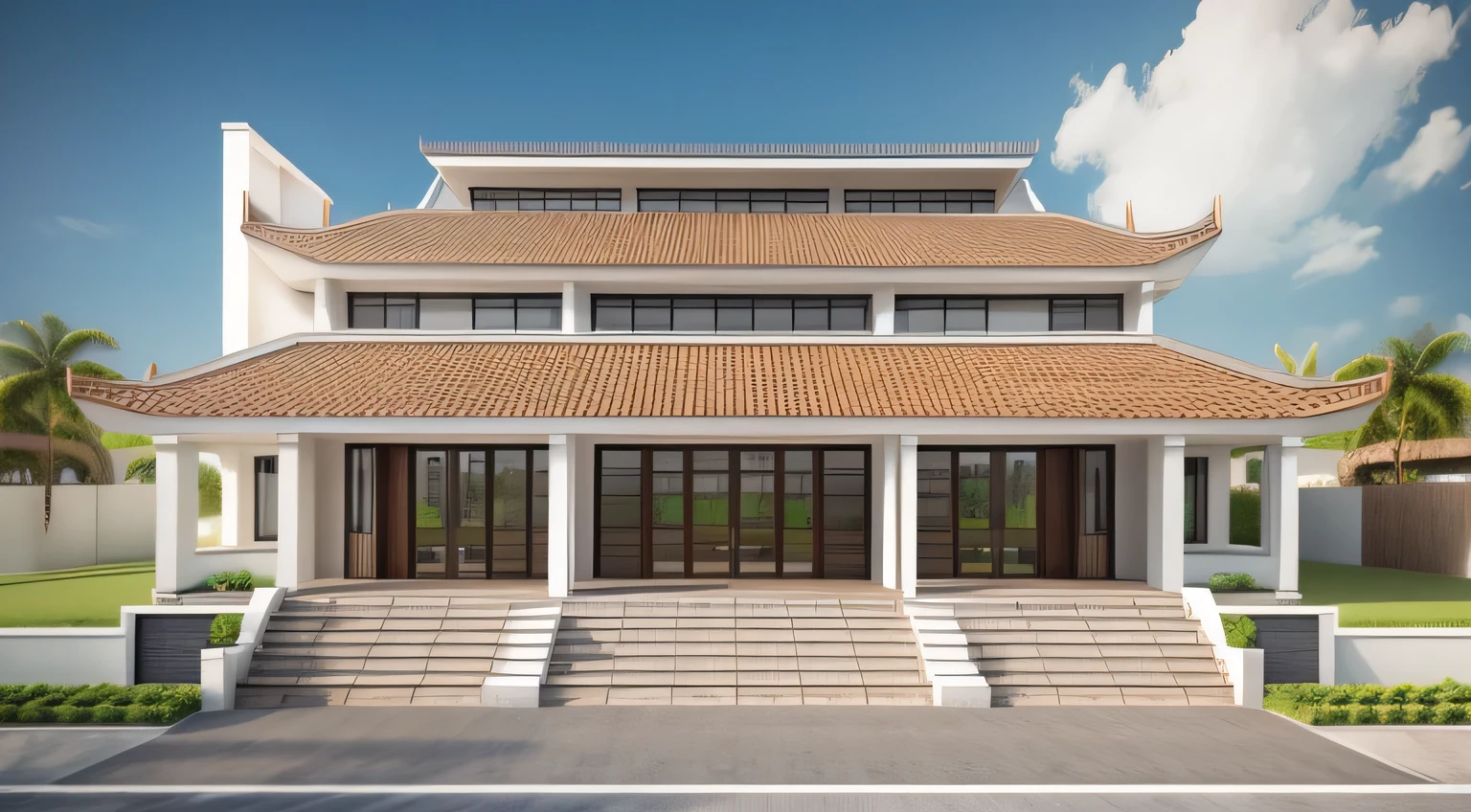 Exterior of house