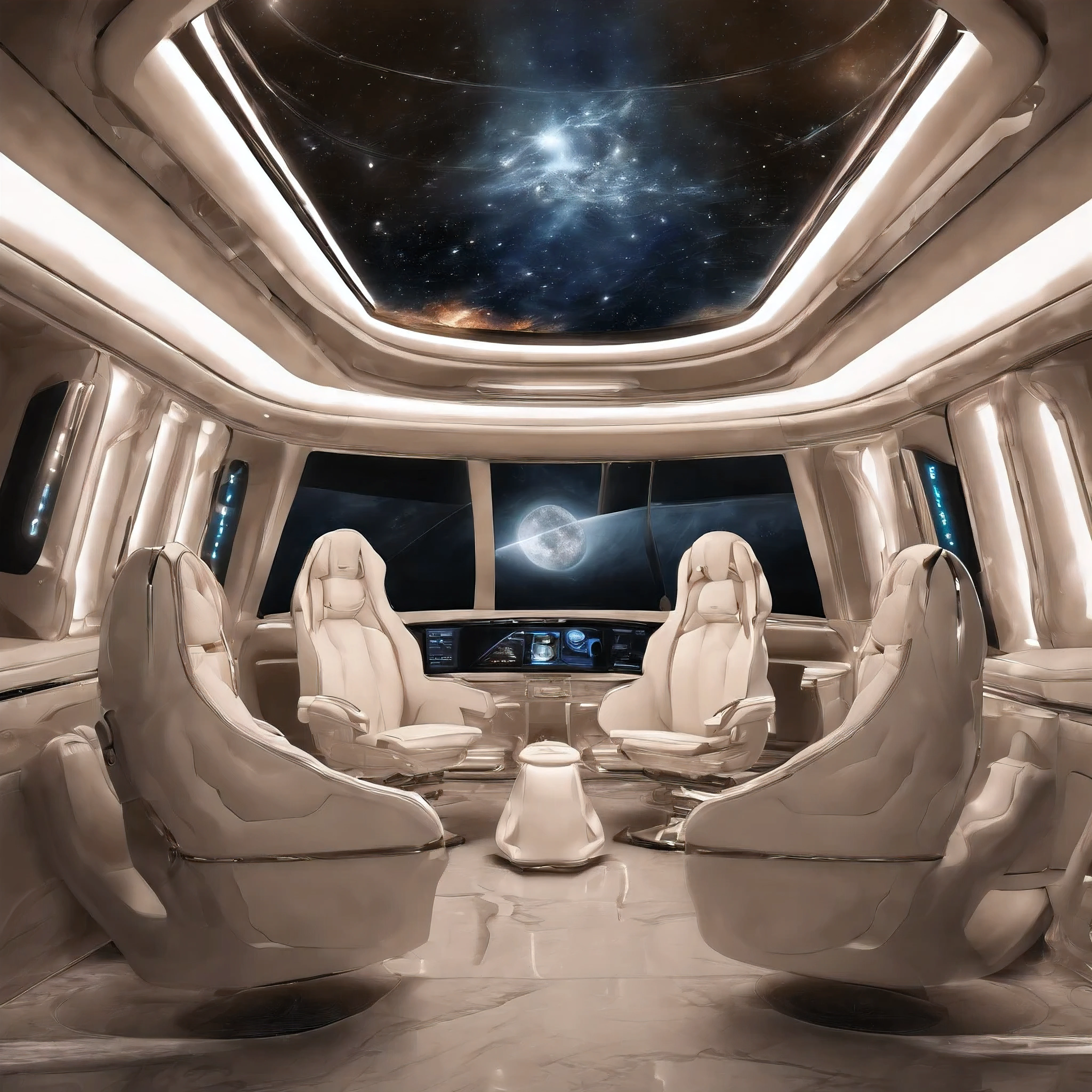 i'm the man on the moon in a big rig tractor trailer, but actually, i'm on the planet Mars sitting in a chair.