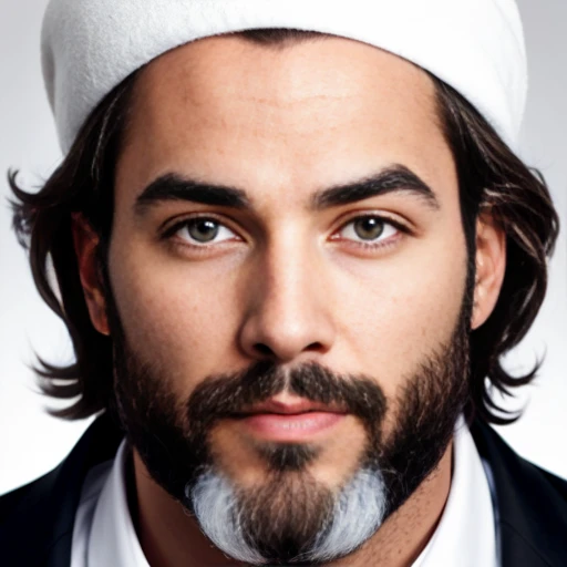 Jew man focus on the face.