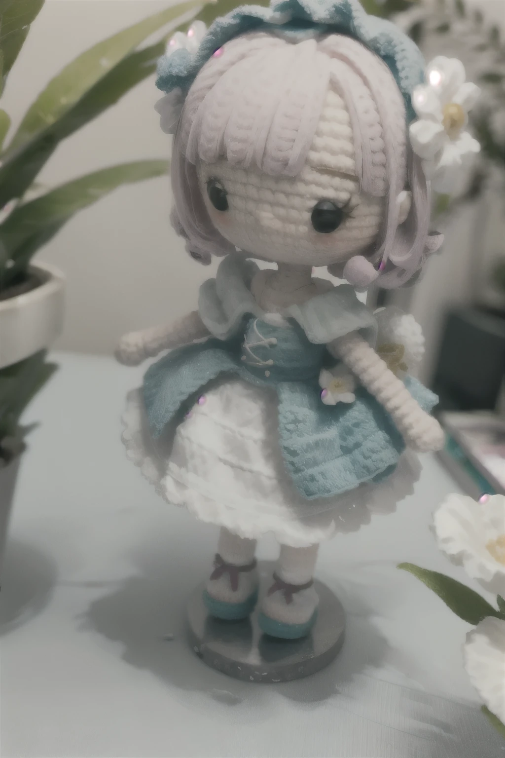 Surrealism、dream-like、 Chibi Girl Doll、Fantasy creatures