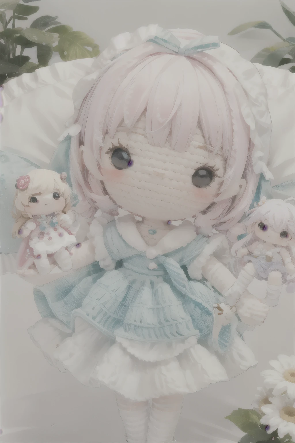 Surrealism、dream-like、 Chibi Girl Doll、Fantasy creatures
