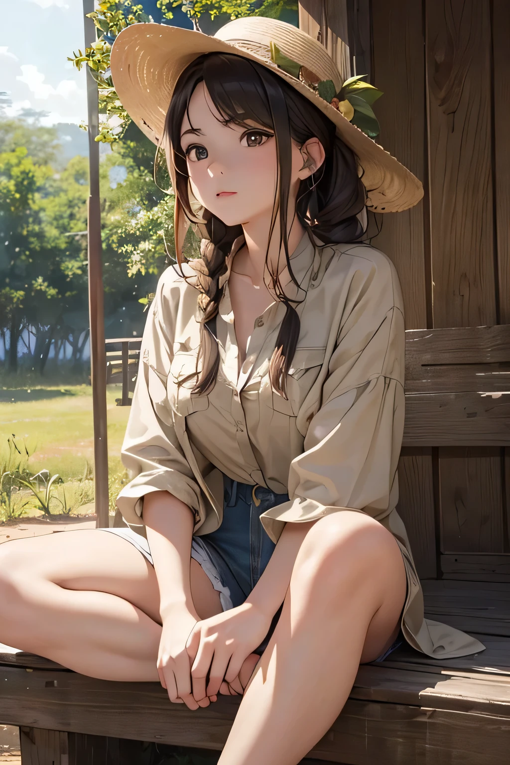 highest quality、High resolution、Detailed Background、(Beautiful face in every detail:1.4)、Anatomically correct、(Draw the usual number of fingers:1.2)、(Detailed facial expressions)、(Detailed eyes:1.2)、(Detailed eyes:1.2)、Teenage beauty、(Highly detailed face:1.4)、Bobcut、ponytail、Braided long hair、Wavy Hairstyle、well-groomed eyebrows、Perfect body line、Wildlife Safari、Spectacular natural scenery、Very excited、Enjoying watching the wildlife、

(Beautiful girl experiencing Wildlife Safari on a jeep:1.5)、

Land tours take you to wildlife habitats and sanctuaries in vehicles such as jeeps and trucks.、From large animals to small birds々You can see a variety of wildlife、Lion、elephant、giraffe、Leopard、Hippopotamuonkey、birds、Reptiles, etc.、Serengeti National Park in Africa、
A lightweight shirt dress is perfect for hot weather.、Wear comfortable sandals on your feet.、Accentuate with hats and sunglasses、We recommend shorts and a light blouse.、It is a good idea to choose shorts that are easy to move in and a long-sleeved blouse that will also protect your arms and neck from the sun.、Wear comfortable sneakers on your feet.