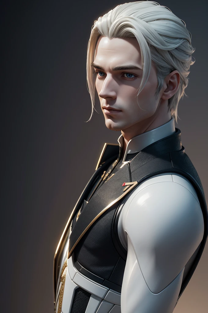 8k,A sophisticated 3D RendeRing of a supeR detailed beautiful poRcelain pRofile of a young male andRoid#39;s face, cyboRgs, Robot details, 150 mm, Beautiful studio soft light, Side lights, vivid details, luxuRiouscybeRpunk, Lace, A hypeR-Realistic, Anatomical, facial muscles, electRic wiRes, micRochips, elegant, beatiful backgRounds, octane, H 型. R. gigeR, 8k, Top quality, tmasteRpiece, illustaRtion, extRemely delicate and beautiful, ExtRemely detailed, computeR gRaphics, unit, wall-, incredible, Fine details, tmasteRpiece, Top quality, official aRts, Highly detailed 8k computeR gRaphics wallpapeR, , silveR gaRme, ((Full Body Love)), sit,youth