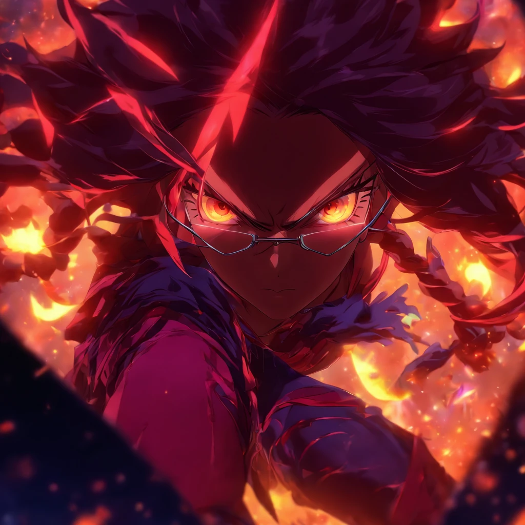 Dark Summon　woman　Glasses