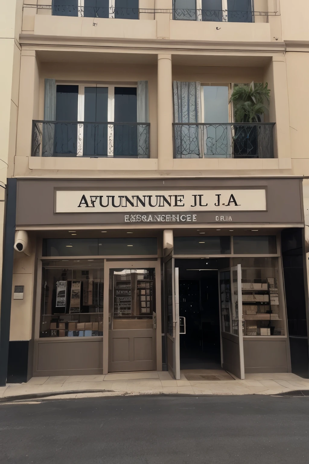fachada de uma loja escrito Abundance Store