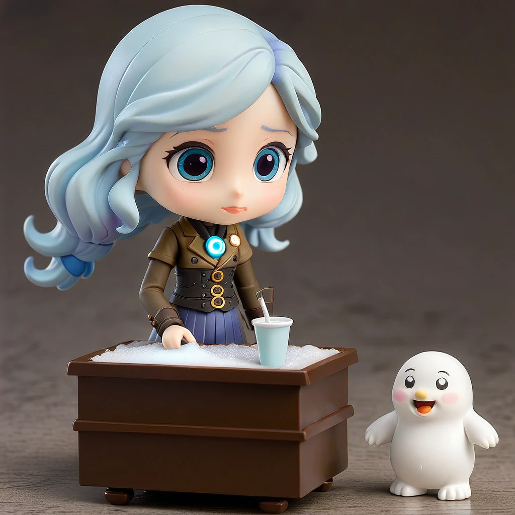 Very detailed,(Highest quality),((masterpiece)),(High resolution),original,Very detailed 8k 壁紙,(Very delicate and beautiful),Highest_hand,anime,One girl, alone,American vintage miniature toy table top, Steampunk style girl, ice cream, Micro Coffee Machine, Flowing liquid, cigarette, Little Ghost, Awards, Highest品質, Cinema Lighting, Awards, Highest品質, Ultra HD, Ultra HD, Multiview, Awards, Highest品質, high quality  , Pixar, animeスタイル, Pixar, animeスタイル, Bauhaus, Attention to detail, Attention to detail, high quality 