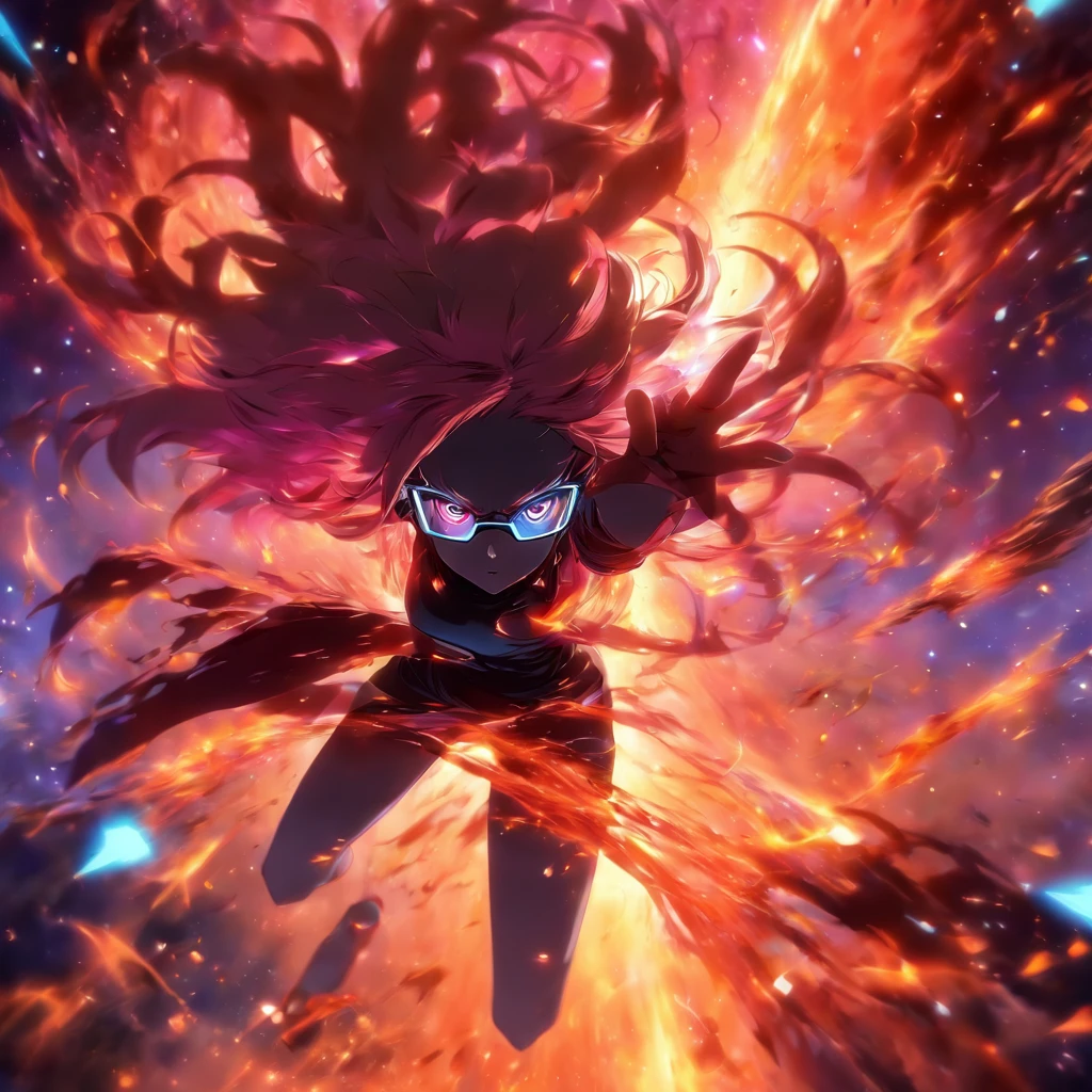 Black Hole Summon woman Glasses