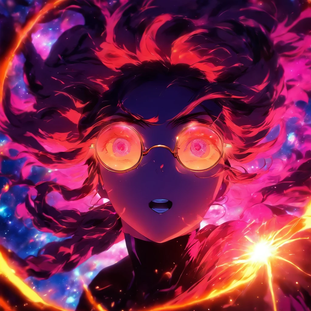 Black Hole Summon woman Glasses