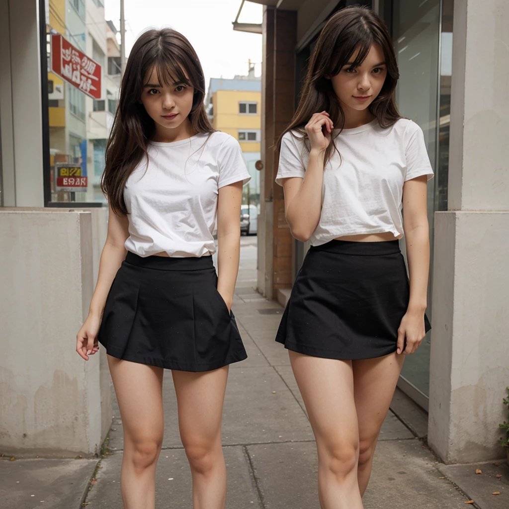 Tiny cute skirt girl cute