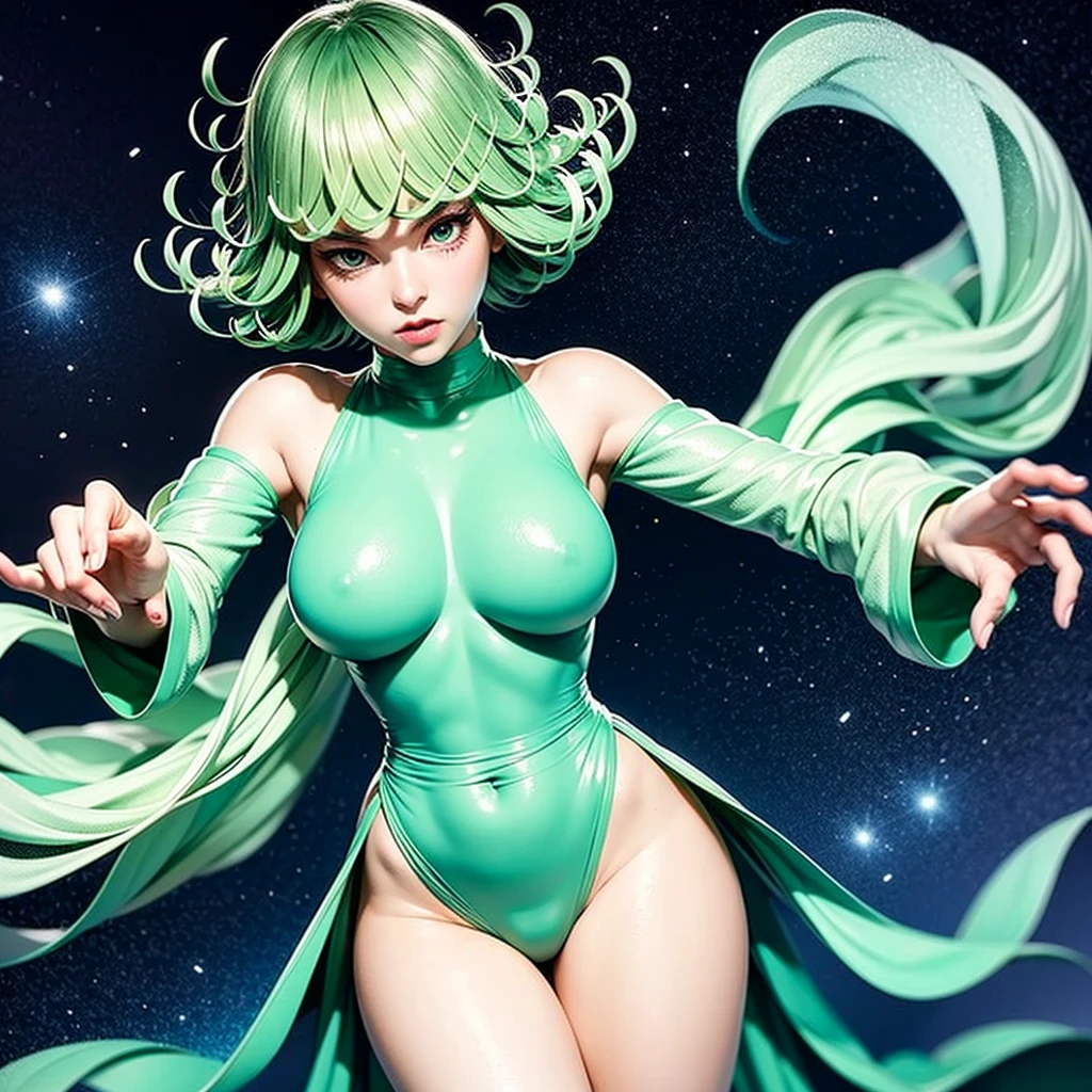 Hyper realistic detailed perfect solo tatsumaki