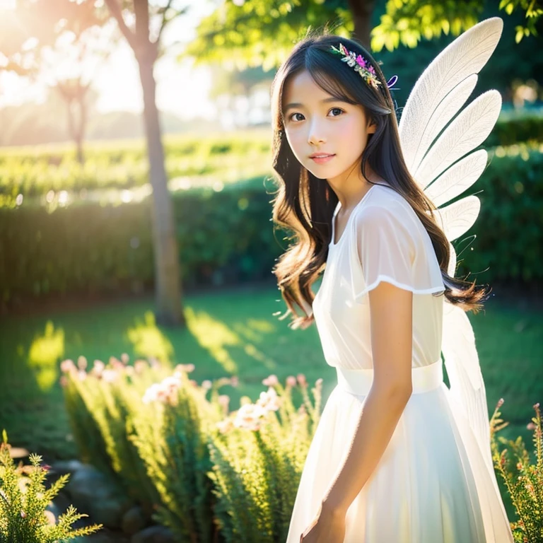 (Realistic Photographic Images) Real women, Ultra-modern Toho Japanese in stylish clothes, kind, elegant, Mysterious beauty and color, Pure Vitality and Energy, Live-action version of actresses under , nature freshness, Vivid and vivid, nature transparency, Delicate vitality, Real human skin, , Angel Teen, Juniorlorful and elegant harmonious young girl, Wide lighting + nature, Strapless see-through costume, Small transparent fashion, Heaven Kindergarten Paradise Princess, A little joy