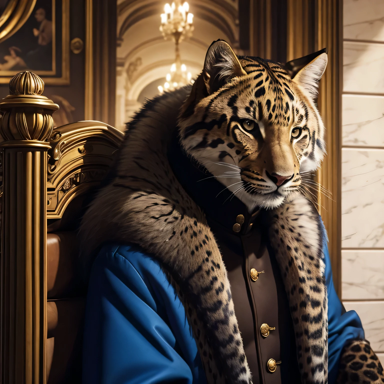 Wild Animal in royal coat